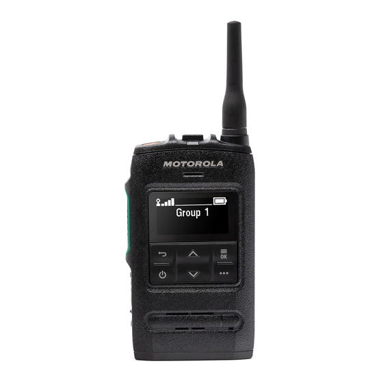 Motorola solutions TETRA ST7500 Product Information Manual