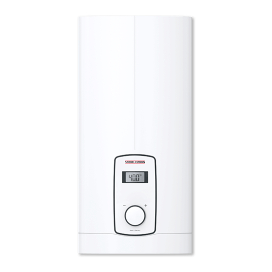 STIEBEL ELTRON DHB-E 11 LCD Operation And Installation