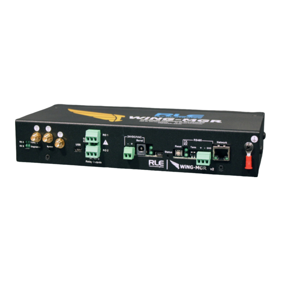 RLE Technologies WiNG-MGR v2 User Manual