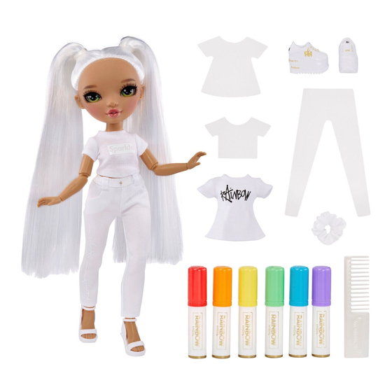 MGA RAINBOW HIGH COLOR & CREATE Manual