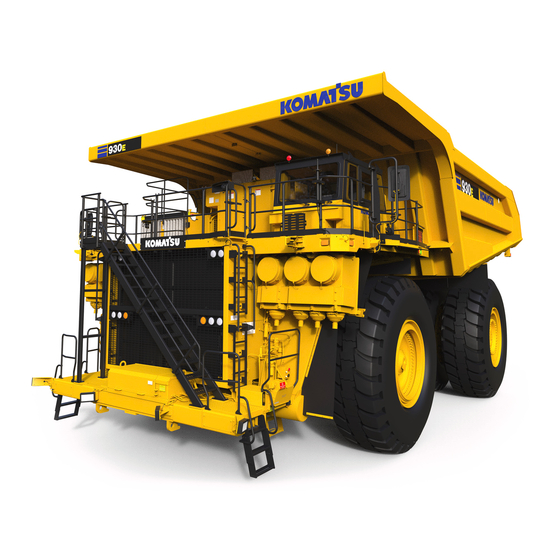 Komatsu 930E-4SE Brochure