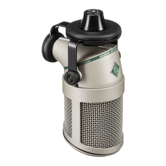 Neumann.Berlin BCM 705 Operating Manual