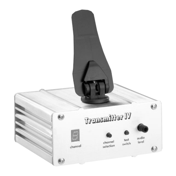 Monacor AV-3040TX Instruction Manual