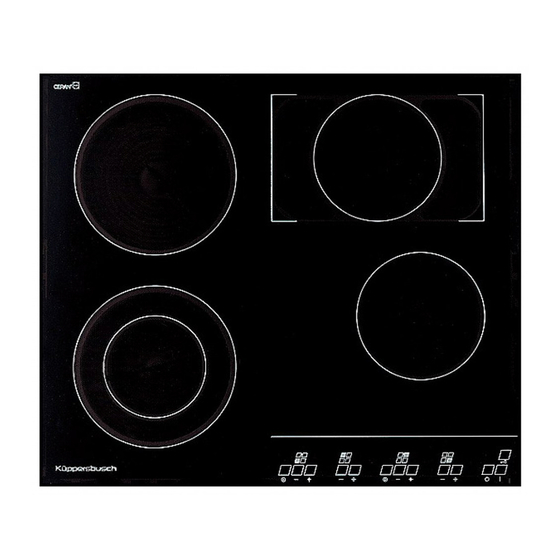 Kuppersbusch EKE 905.2 Service Manual