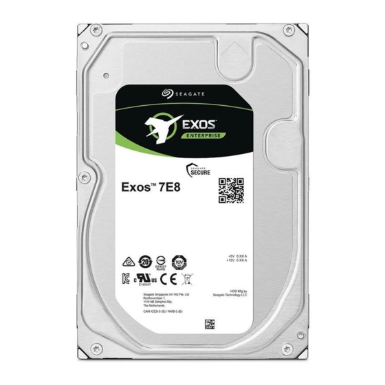 Seagate EXOS 7E8 4kN Manual