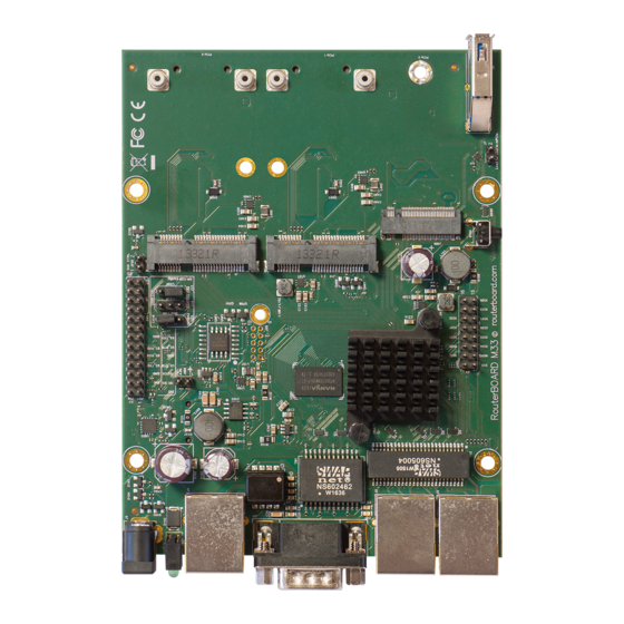 MikroTik RouterBOARD M33 Series Manual