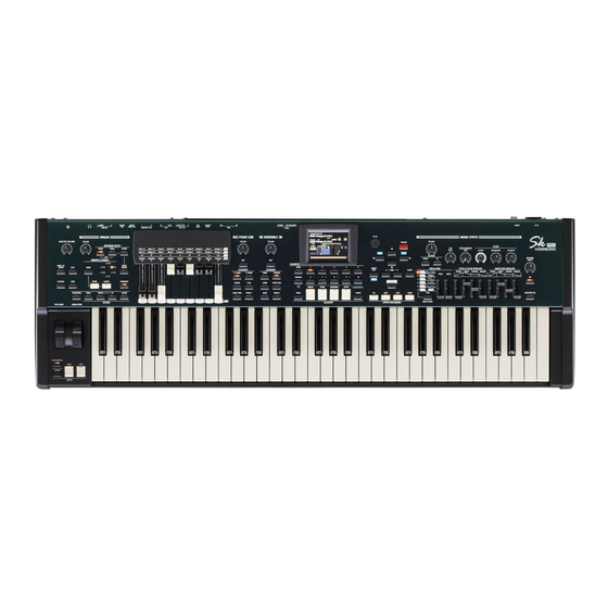 Hammond SK Pro Series Manual