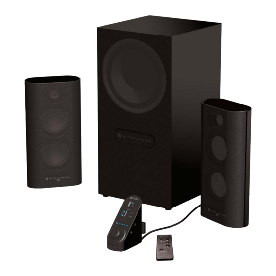 Altec Lansing MX-5021 User Manual