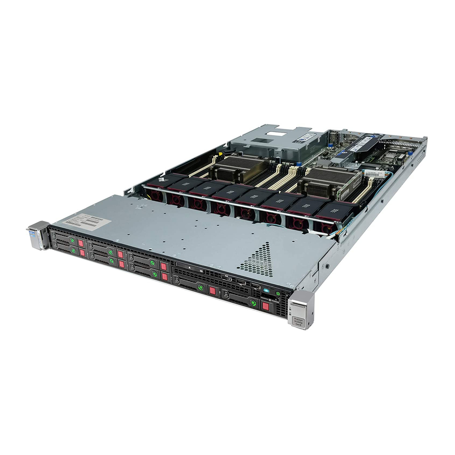 HP ProLiant DL360p Installation Manual