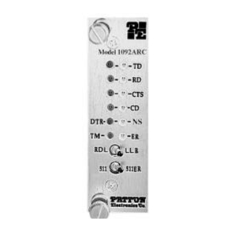 Patton electronics 1092ARC User Manual