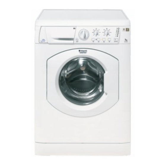 Hotpoint Ariston ARXXL 88 Instructions For Use Manual