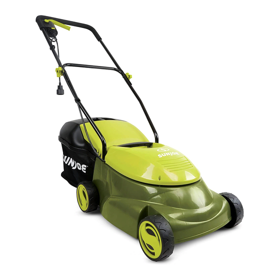 sunjoe MJ401E Operator's Manual