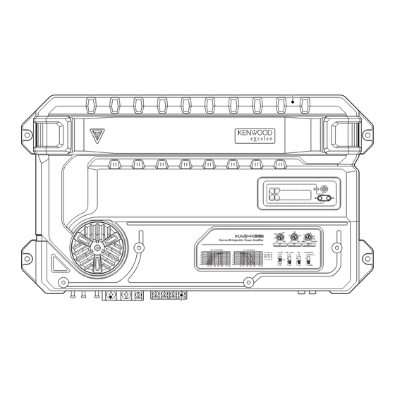 Kenwood KAC-PS621 Manuals