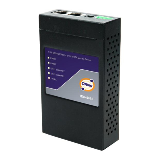 ORiNG IDS-5012 User Manual