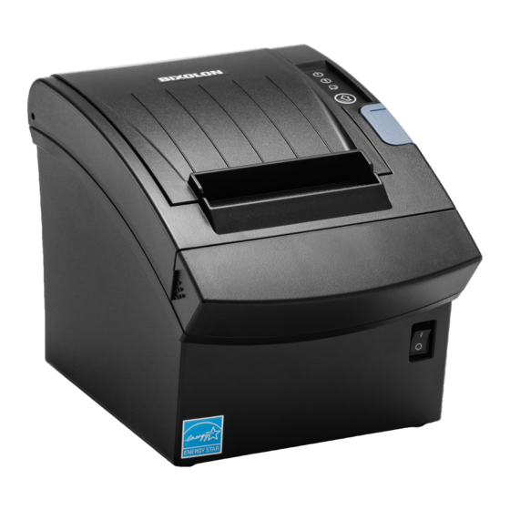 BIXOLON SRP-350V Command Manual