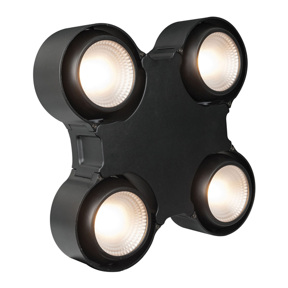 SHOWTEC Stage Blinder 4 LED Manual