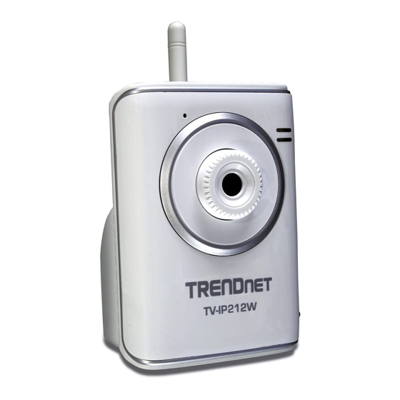 TRENDnet TV-IP212W - Wireless Internet Camera Server Manuals