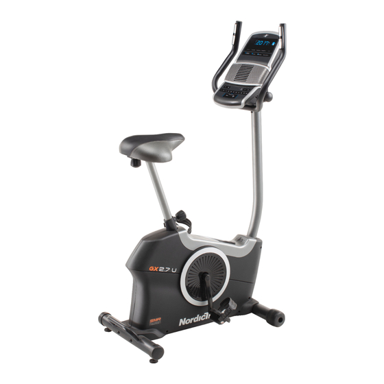 ICON Health & Fitness NordicTrack GX 2.7 U User Manual