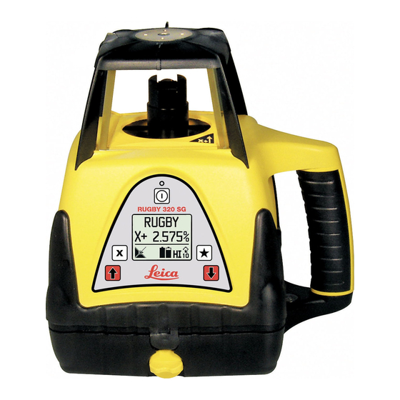 Leica Rugby 320 SG User Manual