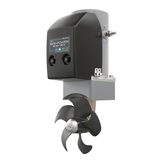 Side-Power SE 60/185 S Installation And User Manual