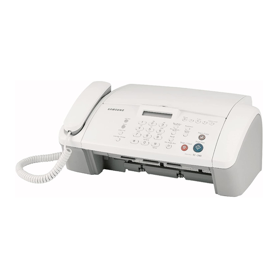 Samsung SF-345TP Service Manual