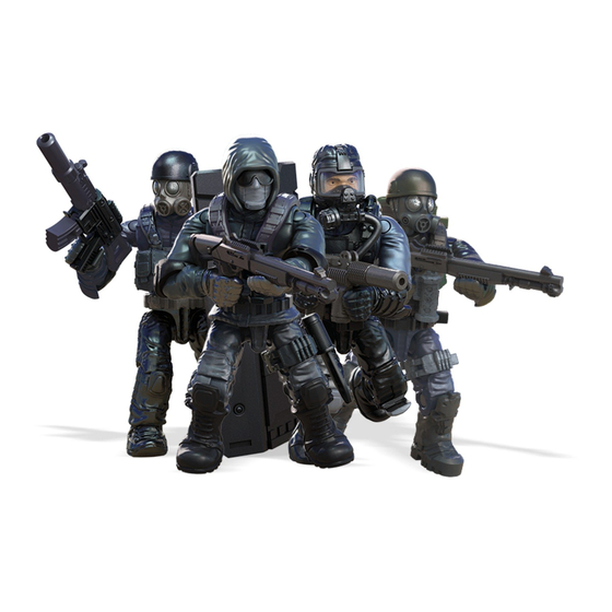 Mega Construx Call of Duty Urban Strike Squad Manual