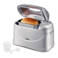 Princess SILVER BREADMAKER XL Instructions For Use Manual