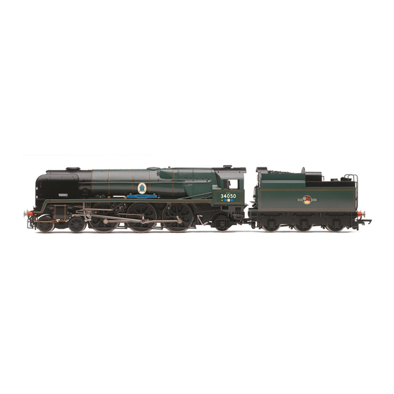 Hornby 4-6-2 REBUILT WEST COUNTRY CLASS Operating And Maintenance Instructions