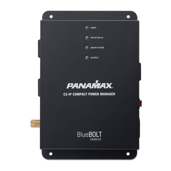 Panamax BlueBOLT C3-IP Quick Start Manual