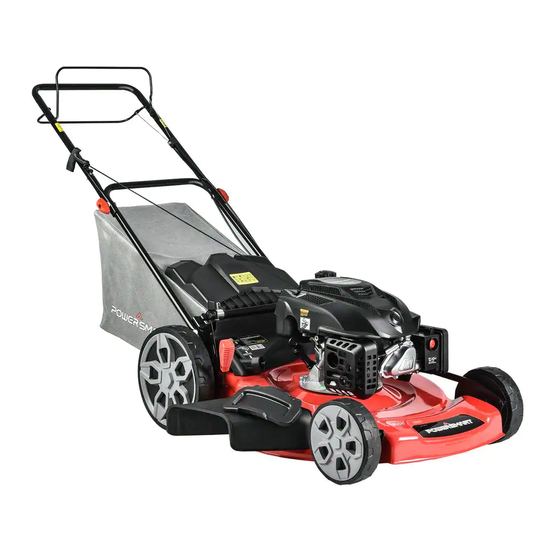 Powersmart 196cc lawn mower manual sale