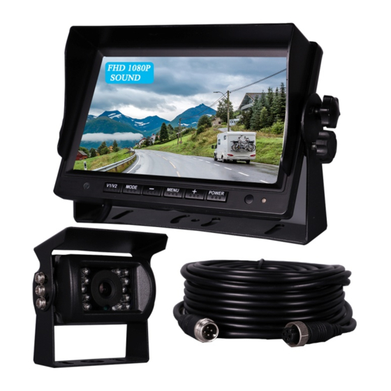 Dohonest 1080P Backup Camera Manual