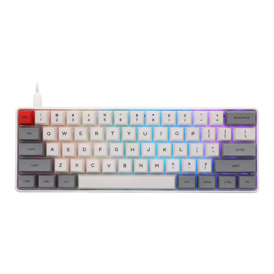 Epomaker SK61 Quick Start Manual