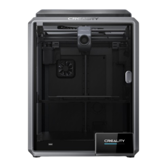 Creality K1 User Manual
