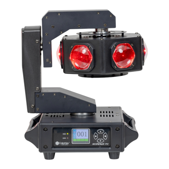 ColorKey SCORPIUS FX User Manual