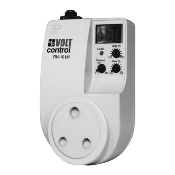 Novatek-electro VOLT CONTROL RN-101M Operating Manual