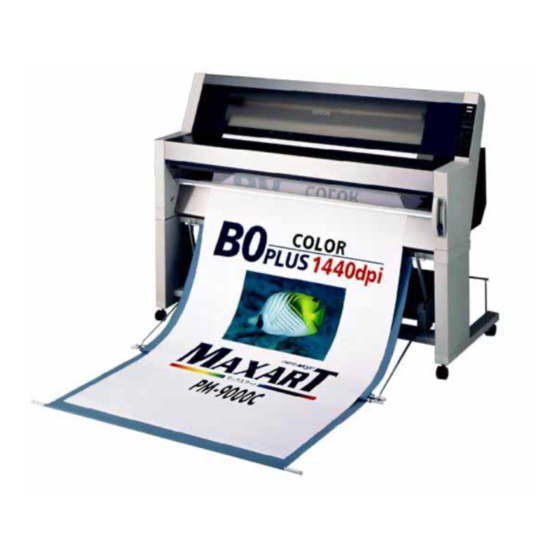 Epson Stylus Pro 9000 Service Manual