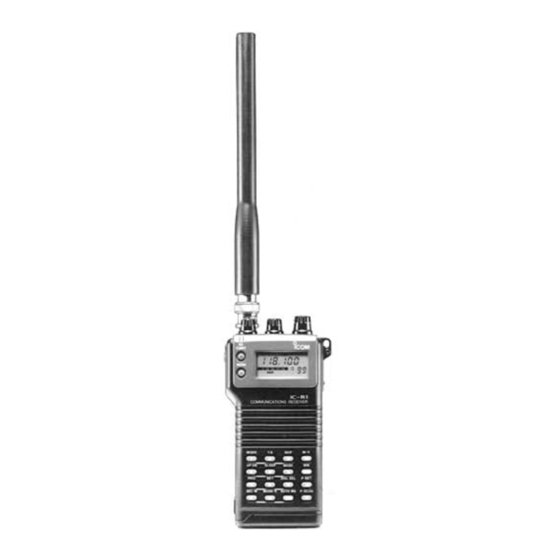 Icom IC-R1 Service Manual