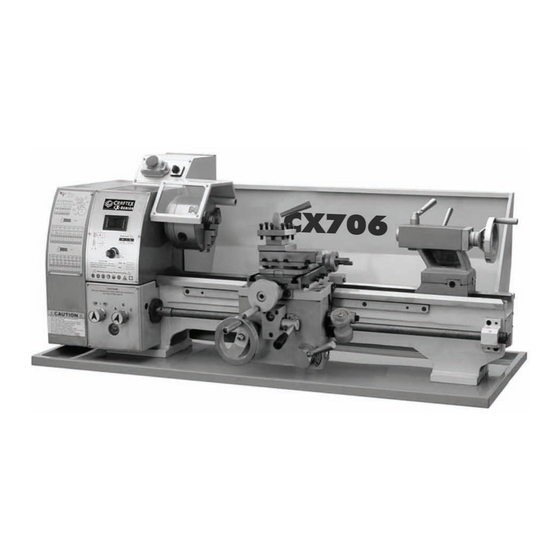 Craftex CX706 User Manual