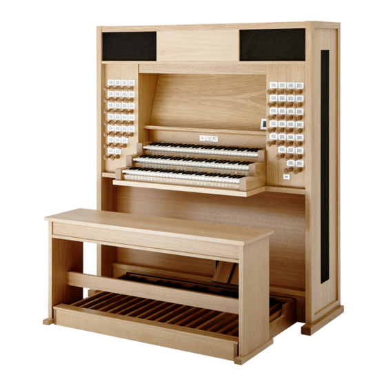 Johannus LiVE III Quick Reference Manual