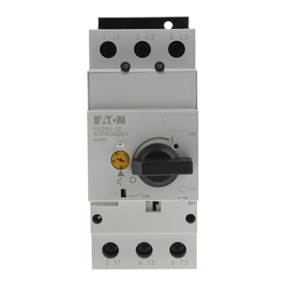 Eaton PKZM4/XTPR DC1 Series Manual