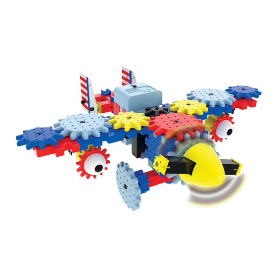 The Learning Journey Techno Gears Aero Trax Plane Instruction Manual
