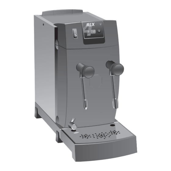 BRAVILOR BONAMAT RLX Operating Instructions Manual