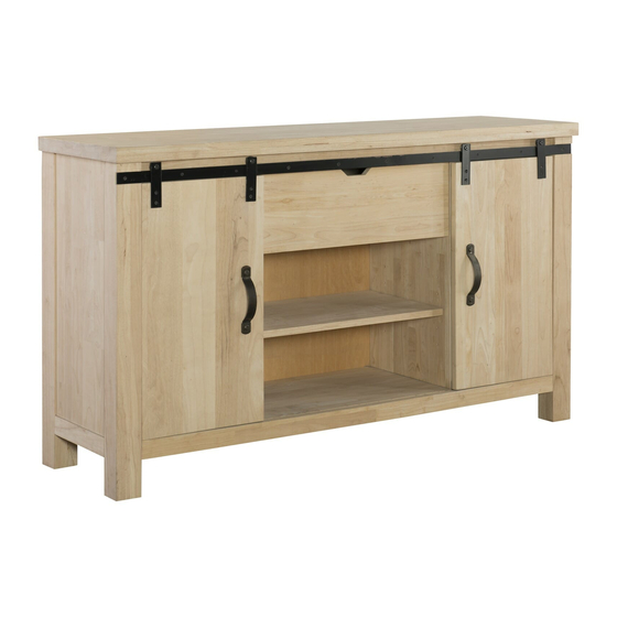 Unfinished Furniture of Wilmington SV-38A Assembly Instructions Manual
