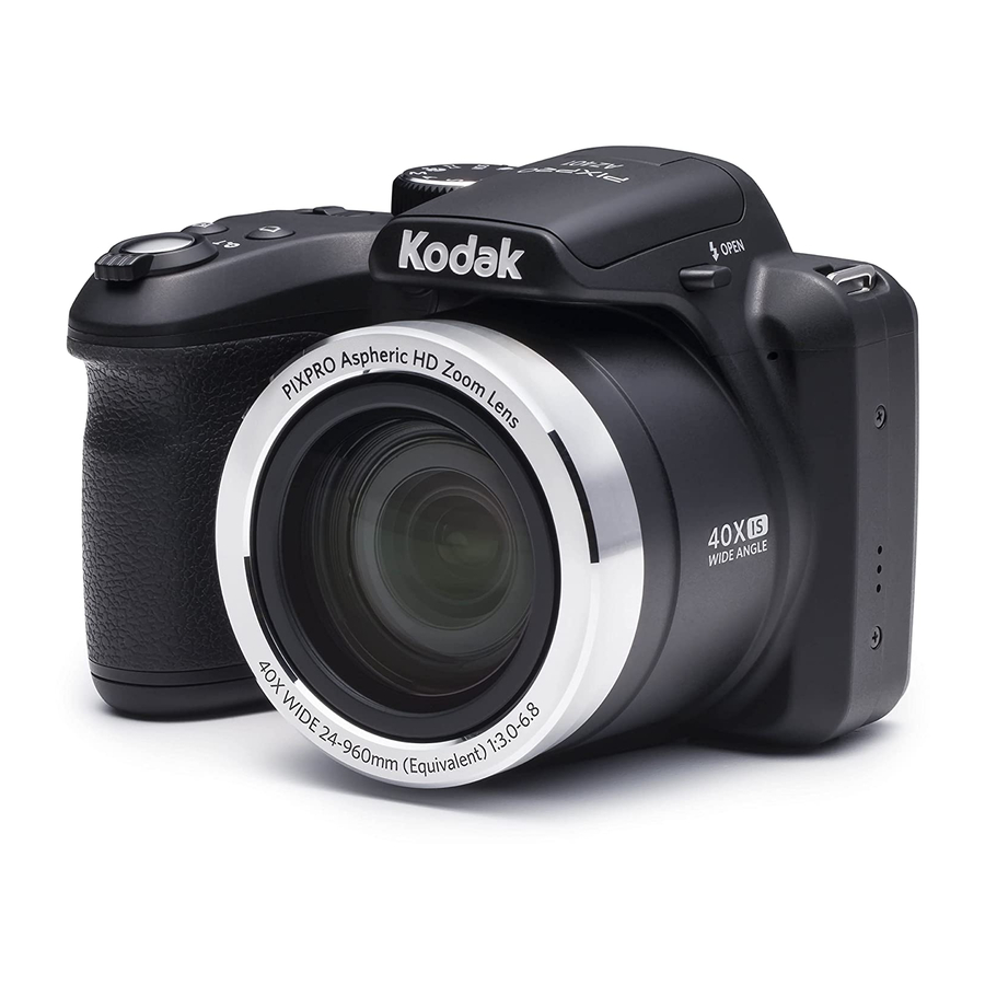 Kodak PIXPRO AZ401 Digital Camera Quick Start Guide ManualsLib