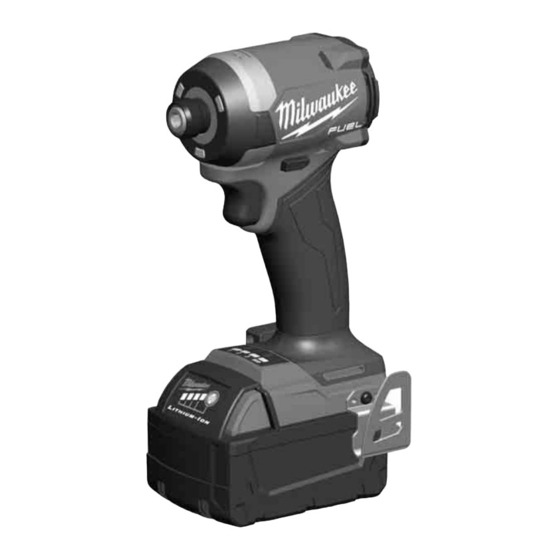 Milwaukee M18 FID3 Original Instructions Manual