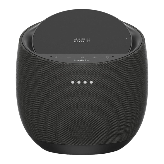 Belkin SOUNDFORM ELITE Manual
