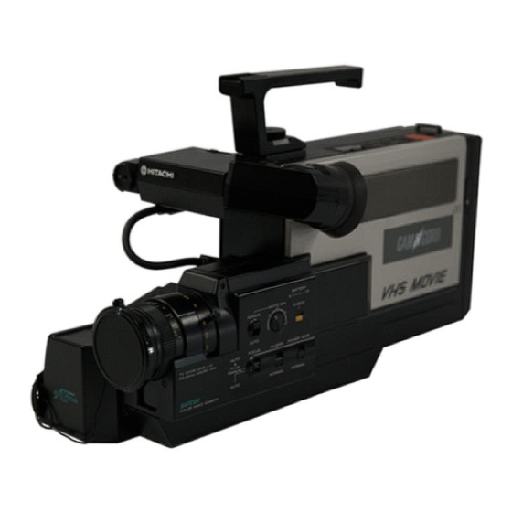 Hitachi VM-200E Service Manual