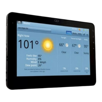 ViewSonic gTablet Quick Start Manual