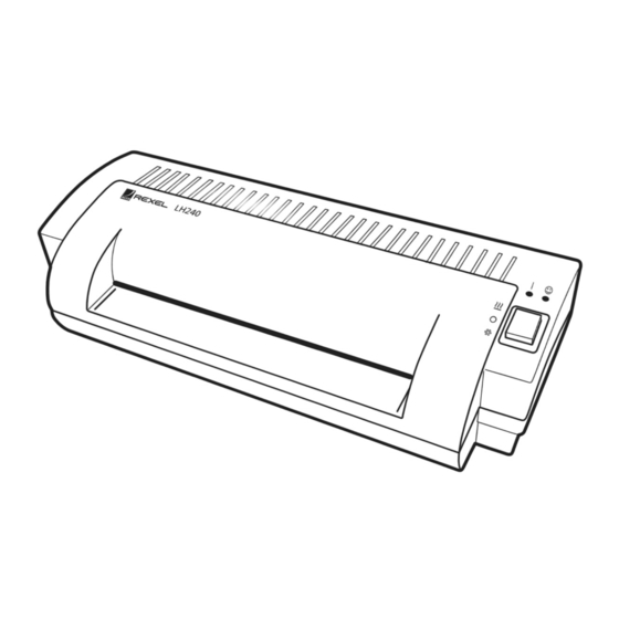 Rexel LH240 Operating Instructions Manual