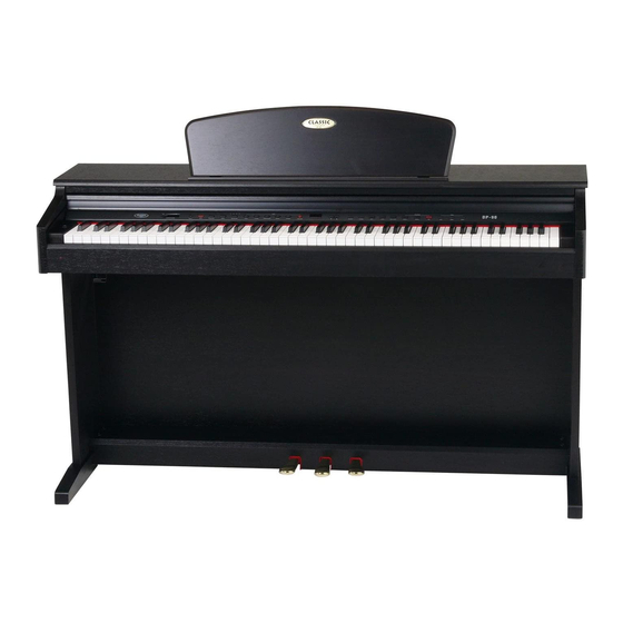 Classic Cantabile DP-90 Manuals